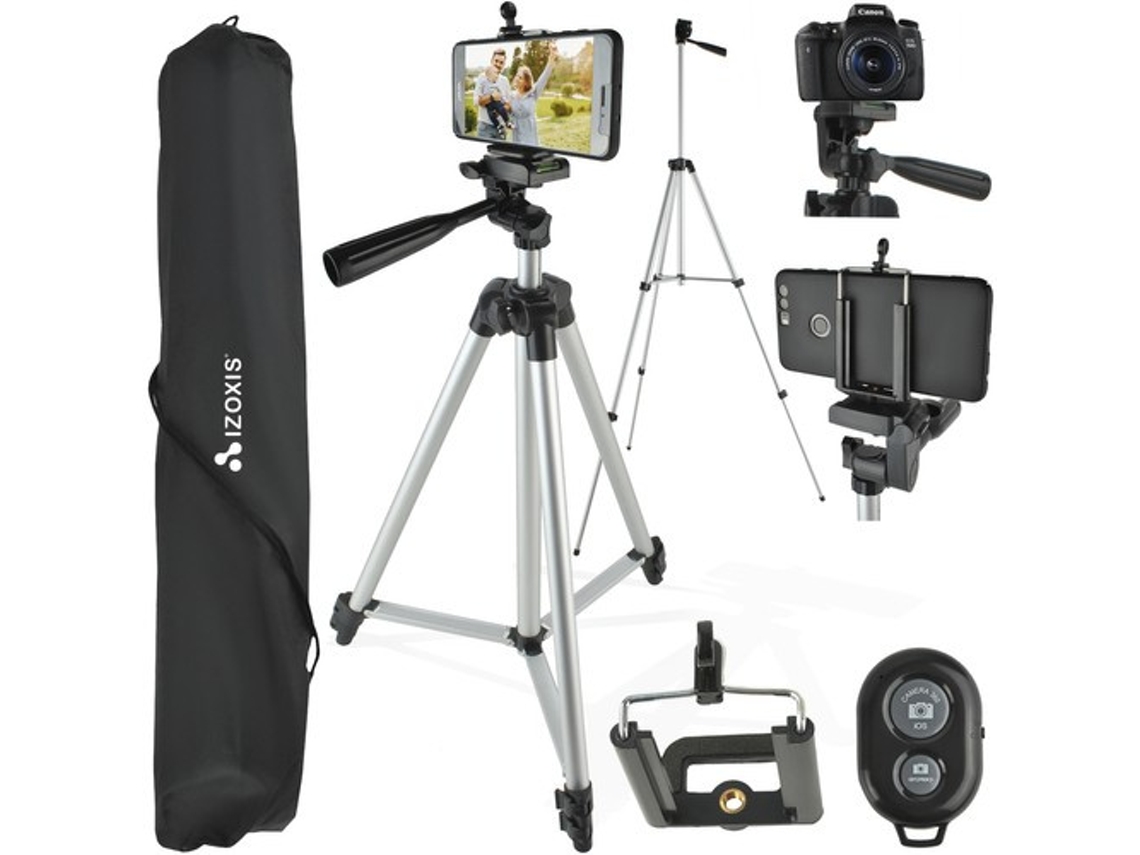 Suporte/tripé para Câmera e Celular 45 133 Cm Tripé AQUAFORGE