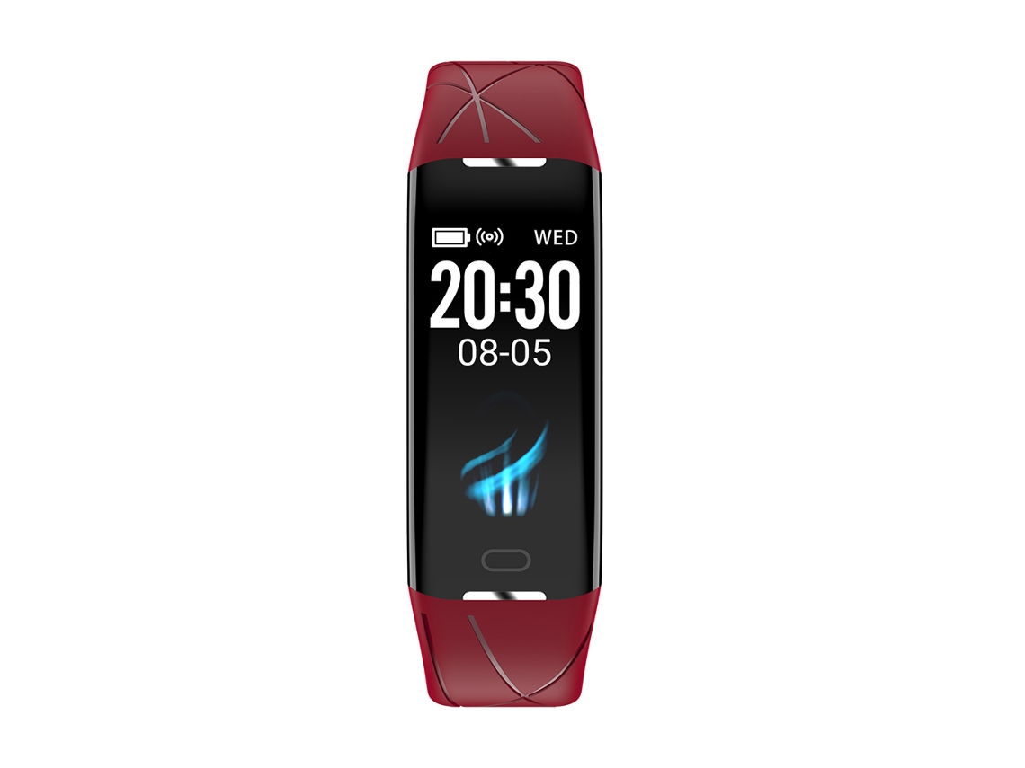 Pulseira inteligente com monitor de frequência cardíaca e Bluetooth EOOCOO
