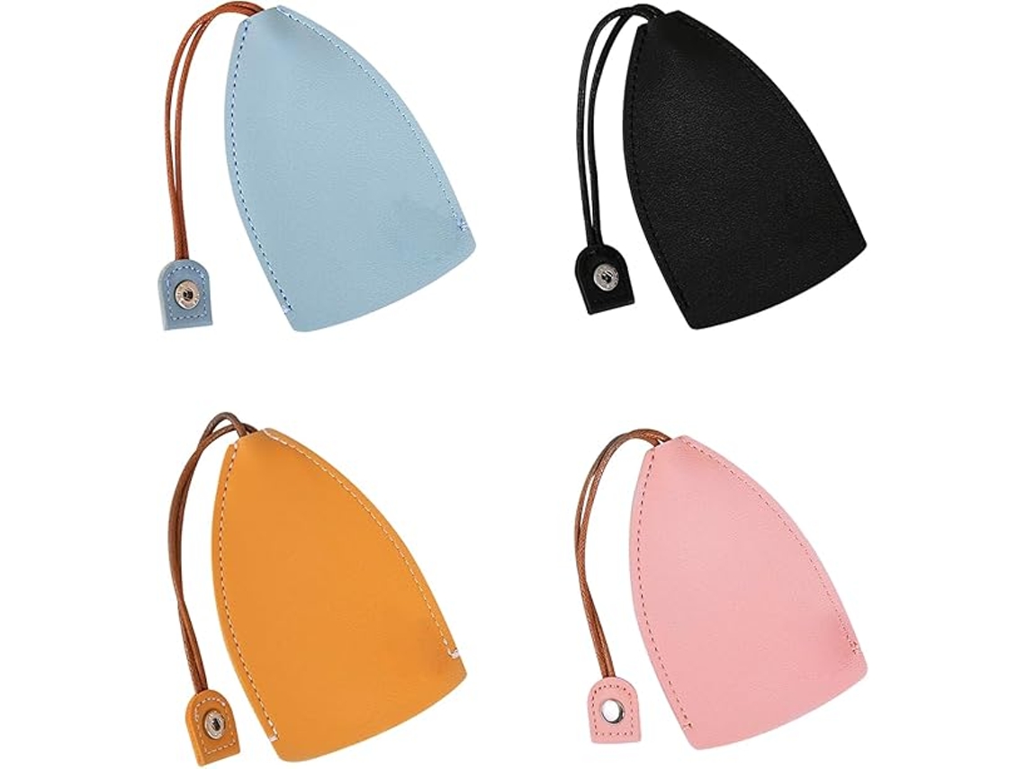 Caixa De Chaveiro Fofa Com 4 Peças, Porta-chaves Portátil Para Carro, Bolsa Retrátil Para Chaves-aquaforge