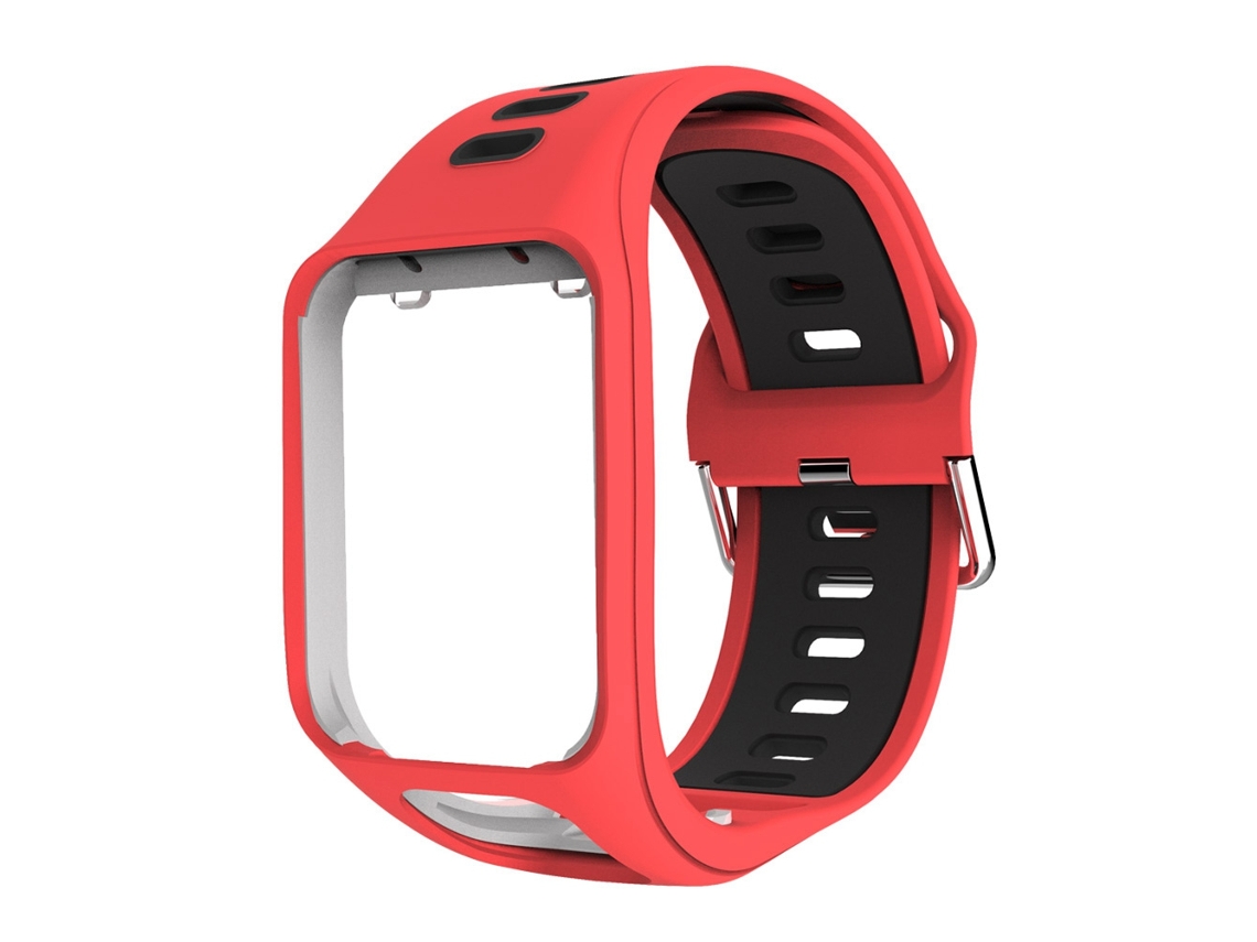 Pulseira de borracha para Tomtom, bicolor, EOOCOO