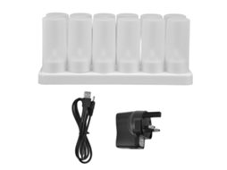 Lâmpada de Velas Led Recarregável Sem Fio LAXISCREED
