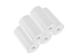 Rolos De Papel Térmico 57*25mm Para Impressora Pos Peripage Paperang Poooli