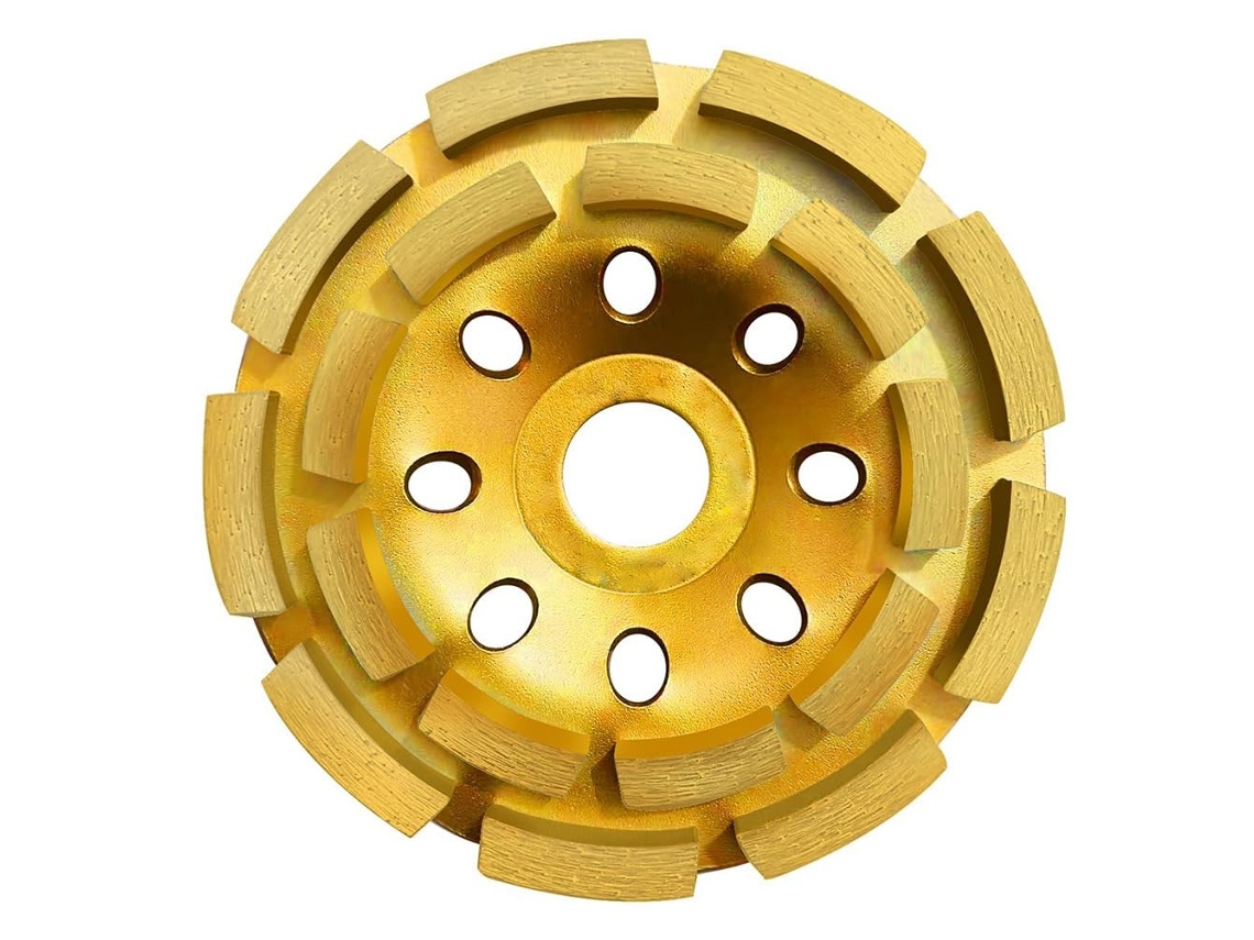 Disco De Desbaste Diamantado De 4 Polegadas Para Concreto, Ideal Para Polimento E Limpeza.