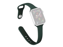 Pulseira Fina Compatível Com Apple Watch Series 9, 8, 7, 41 Mm / 6, 5, 4 Se , Se (2022), Se 40 Mm / 3, 2, 1, 38 Mm Vledary (2023)