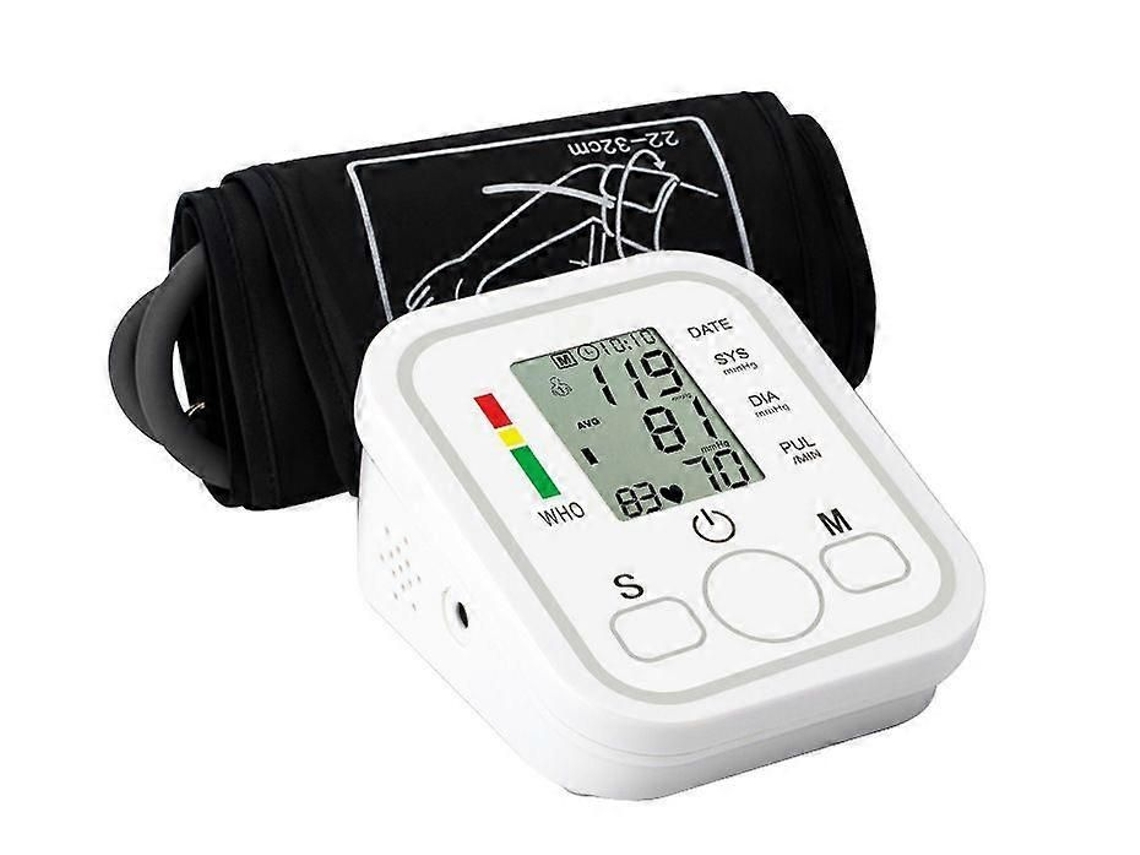 Monitor De Pressão Arterial Automático De Braço Branco