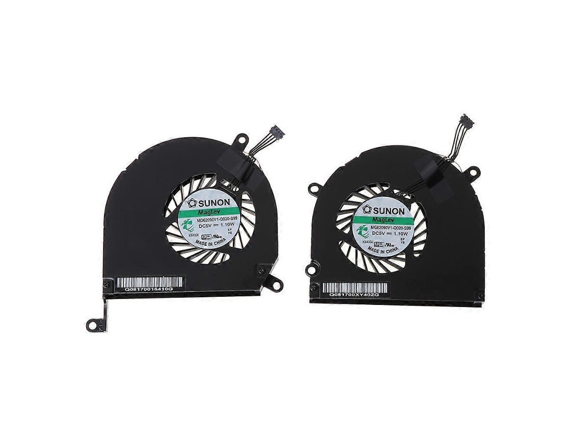 Par De Ventoinhas Para Macbook Pro 15 A1286 Cpu Gpu Cooler Dissipador De Calor Durável Slowmoose