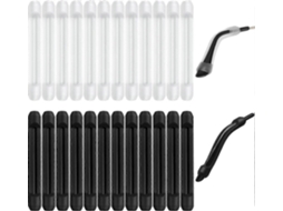 12 Pares de Almofadas Silicone para Óculos, Antiderrapantes Ganchos Orelhas, Tiras P Ara Óculos Leitura (conjunto GOKOCO