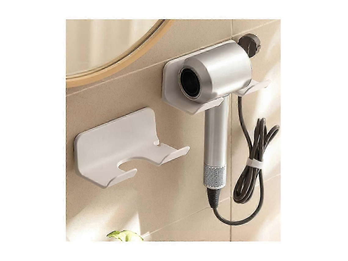 Suporte de Parede para Secador Cabelo, Plástico Cabelo S em Necessidade Furar, Or GOKOCO