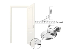 Conjunto De 2 Batentes De Porta Magnéticos De Metal, Autoadesivos, Para Uso Doméstico. Aquaforge