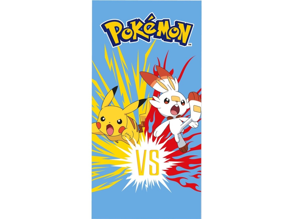 Toalha De Microfibra Pokémon Vs 140x70 Cm 87206