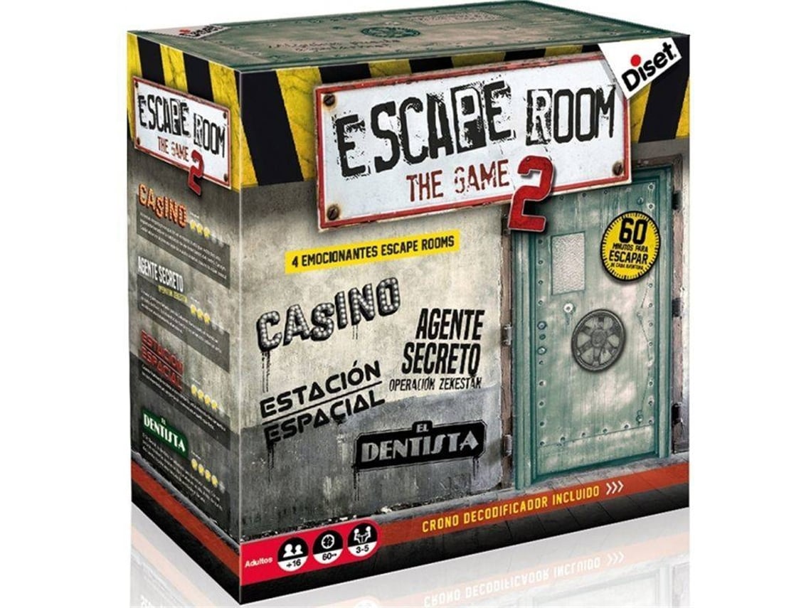 Jogo de Tabuleiro DISET Escape Room 2