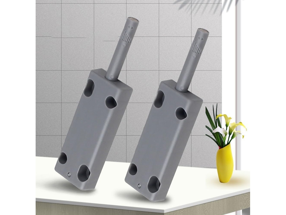 Fechos De Pressão Para Armários Com Parafusos – Amortecedor Fechamento Suave Em Abs Portas Cozinha E Móveis, 73x 11x