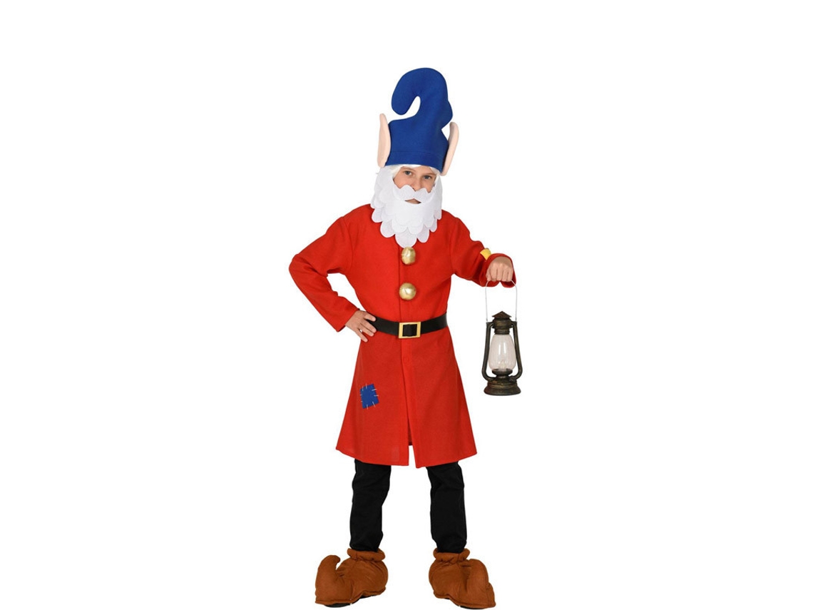Fato de Menino WIDMANN Gnomo Operário Vermelho (Tam.: 2 a 3 anos)