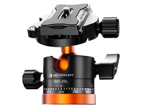 Tripé Kf Concept Kf09.083v2 SLR com ajuste de altura e ângulo