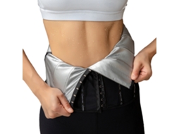 Cinto Ajustador de Cintura com Controle Abdominal para Treino e Slimming Faixa de Suor e Apoio Lombar
