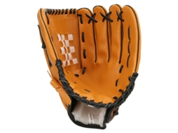Luvas De Beisebol Pvc Espessadas Para Treino E Competição Adultos E Crianças Marrom 12.5 Polegadas