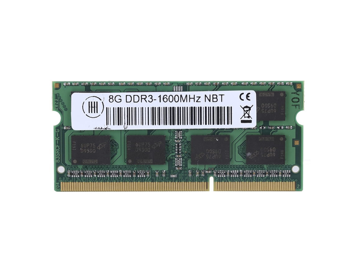 Ram 8gb Armazenamento 1600mhz Operação Universal Para Laptops