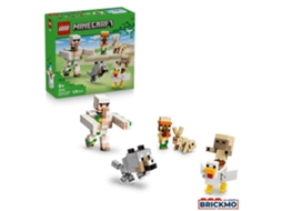 Lego Minecraft 21592 Ataque No Deserto Do Jóquei Da Galinha 21592