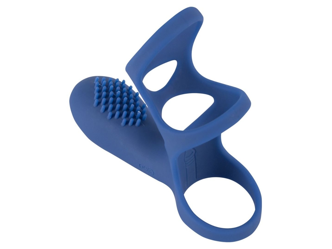 Vibrador 'Manga de Casal Recarregável' SWEET SMILE Azul
