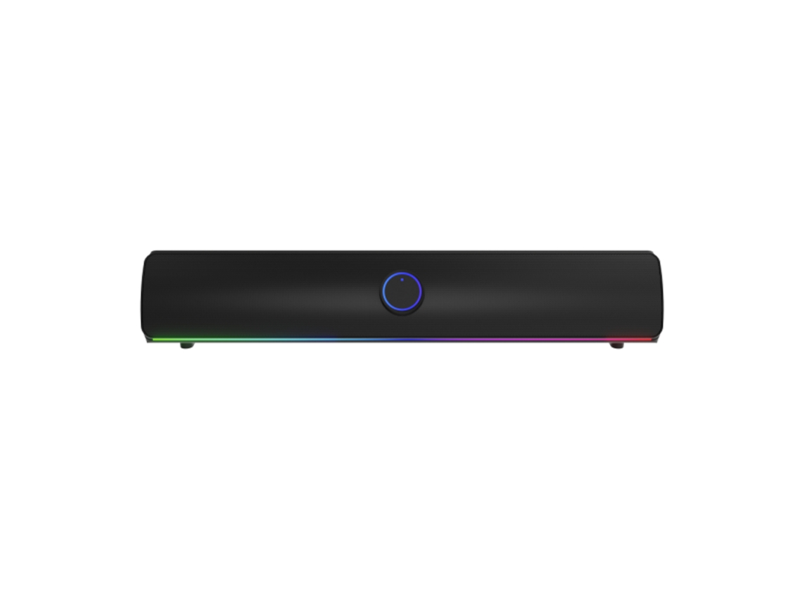 Barra de Som Bluetooth GENESIS Helium 312Bt 2.0 Rgb 10W