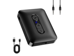 Transmissor E Receptor Bluetooth, Adaptador Bluetooth Sem Fio, Receptor De Áudio Bluetooth 5.4