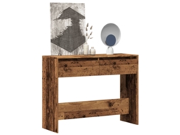 Vidaxl Mesa Consola 100x35x76,5 Cm Derivados De Madeira Madeira Velha