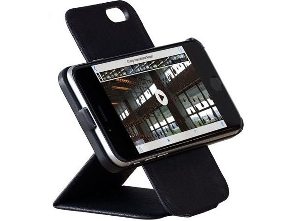 Capa iPhone 6, 6s, 7, 8 JUST MOBILE SpinCase (Preto)