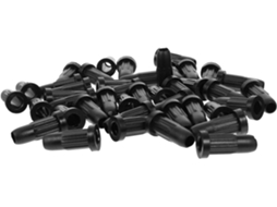 Shineofi Conjunto De 30-protetores Pés Cadeira Em Plástico Preto Com Design Antiderrapante, Almofadas Resistentes Para