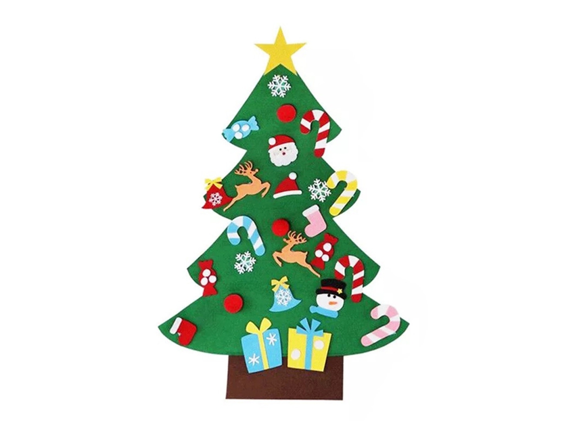 Decorações de Natal Pingente de Natal de Feltro Não Tecido