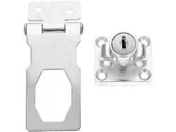 Fechadura Reforçada Para Porta De Armário Com Chave, 7, 6cm 3 Polegadas, Acabamento Brilhante, Fechadura Para Gaveta