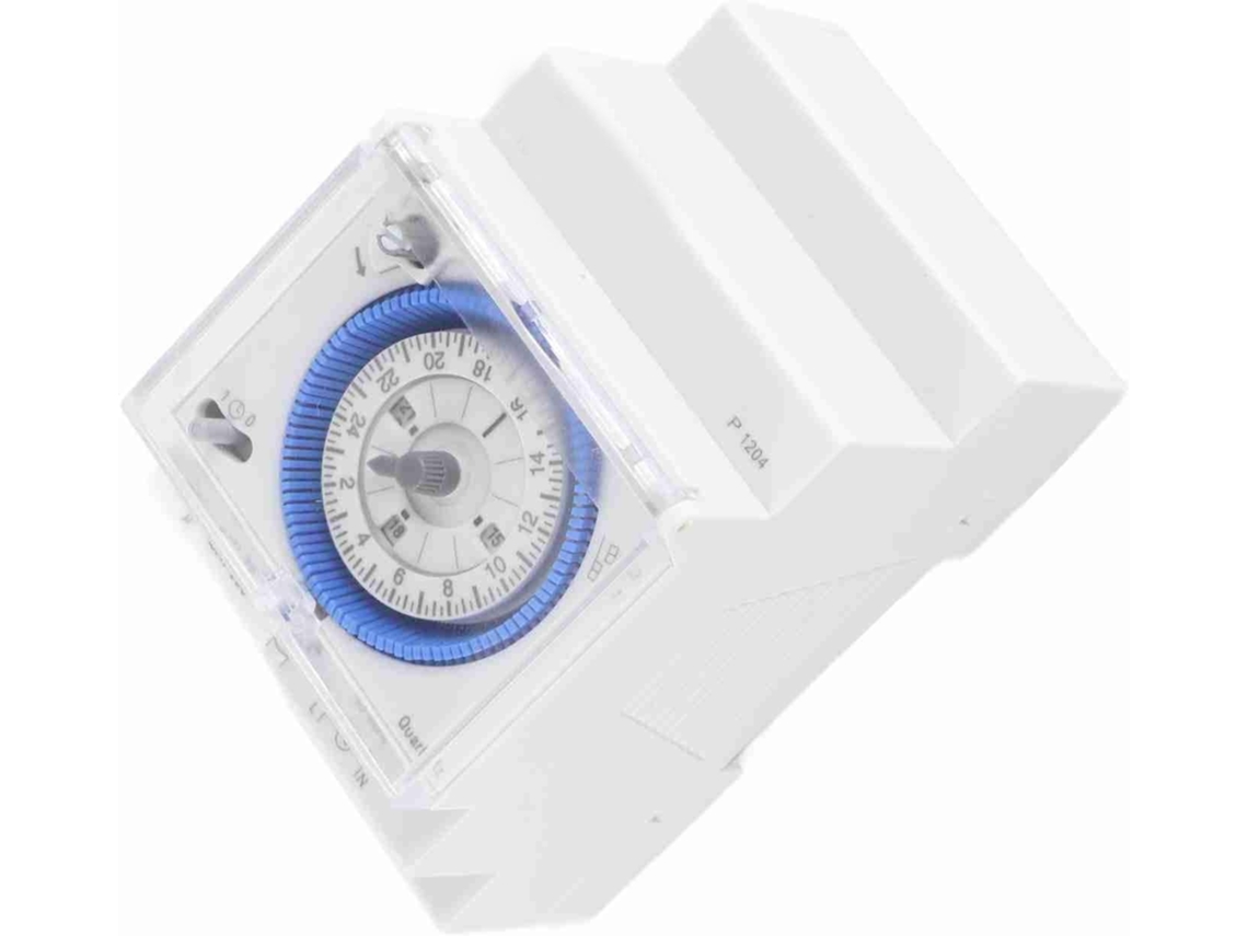 Temporizador Mecânico De 24 Horas Com 8 Configurações Programáveis