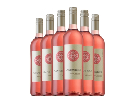 Vinho rosé CANYON ROAD White Zinfandel Valle del Maipo (0.75 L - 6 Unidades)
