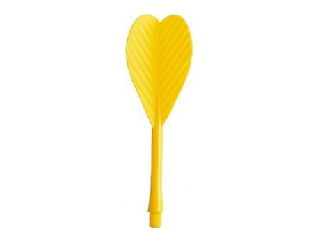 Penas de Dardos DARTING BULL BRAND (Amarelo)
