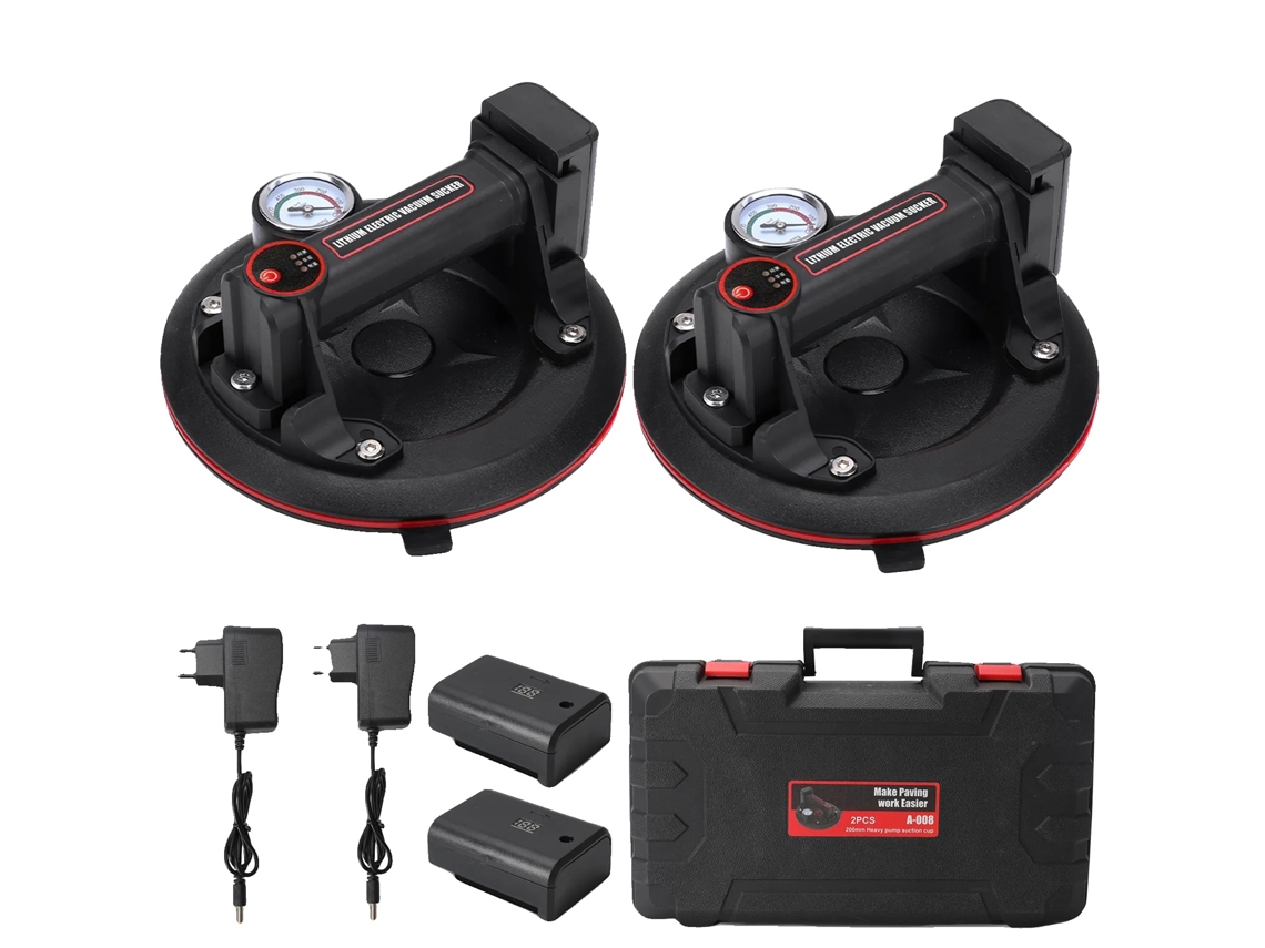 Copa De Sucção Elétrica, Capacidade De 200 Kg, Display De Led, 2pcs (com 2bateria)