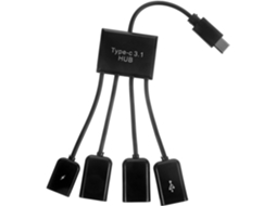 Pacote com 2 Adaptadores de Extensão de Portas Usb para Laptop SFUSHOS