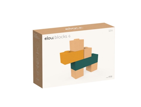 Blocos Encaixe Conjunto 6 elou