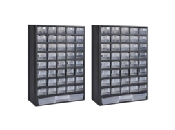 Tool Box, Tool Boxes Vidaxl Preto Plástico