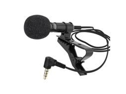 Microfone De Lapela Com Fio Adequado Para Celulares, Laptops, Alta Sensibilidade Siurn Aquaforge