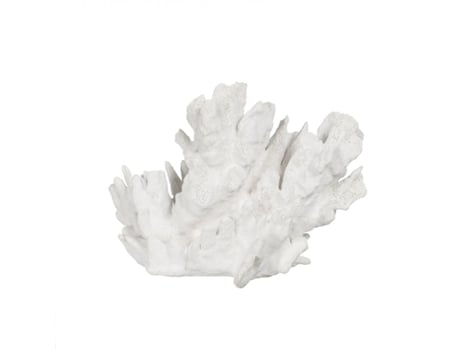 Figura Decorativa Branco Coral 29 X 20 X 21 Cm
