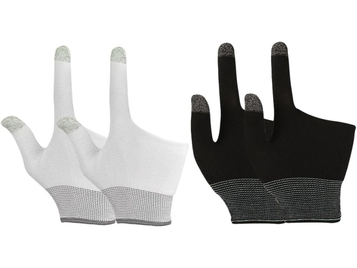 2 Pares De Capas Para Celular Com Tela Sensível Ao Toque, Capas Confortáveis Para Jogos, Antitranspirantes E Respiráveis