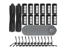Compatível Com Peças De Reposição Para Aspirador Robô X9 Pro: Rolo Principal, Escova Lateral, Filtro Hepa, Pano De Limpeza._ozo