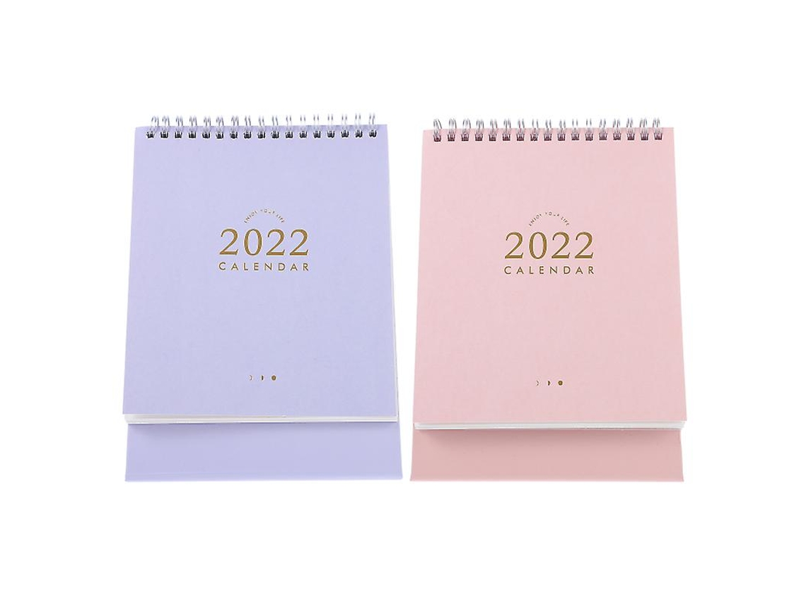 2Pcs Calendário para Anotações ALLINLESS