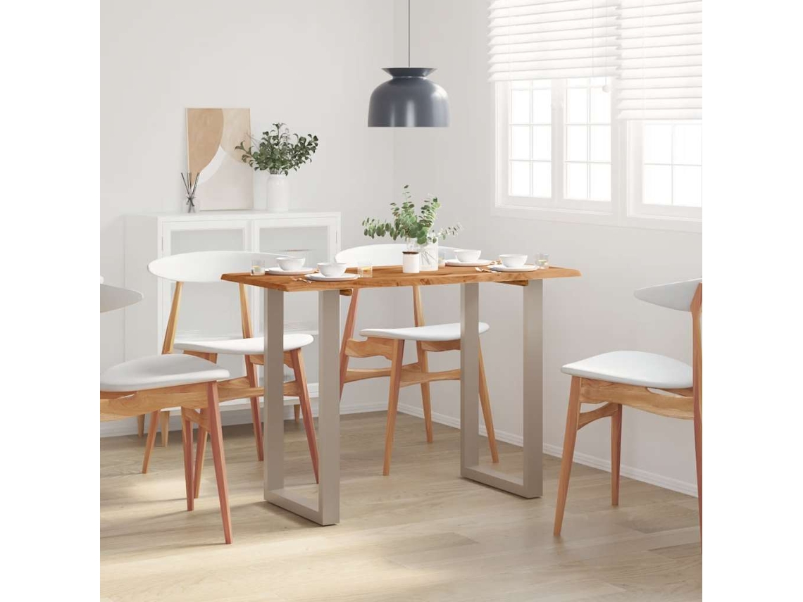 Mesa De Jantar | Mesa De Refeição 110x50x76 Cm Madeira De Acácia Maciça