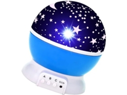 Luminária Noturna Super Brilhante Em Formato De Estrela Com Rotação