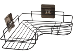 Prateleira De Parede Multifuncional Em Metal Para Guardar Toalhas E Esponjas, Ideal Para Organizar E Gokoco