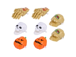 8 Peças de Brinquedo de Corda para Decorações de Halloween ALLINLESS