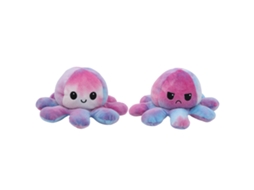Primerox boneca Reversível de Pelúcia Animal Dobra Duas Faces Fofa Presente para Crianças Colorida