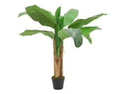 Bananeira Artificial 9 Folhas 120 Cm Verde Lovely Home