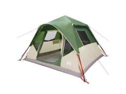 Vidaxl Barraca Instantânea Verde 305 X 275 X 190 Cm Poliéster E Aço