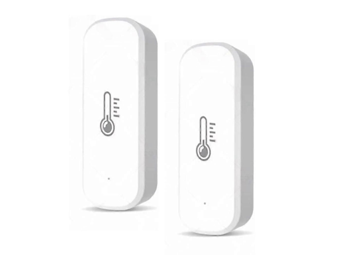 Sensor Inteligente De Temperatura E Umidade Tuya Zigbee Para Ambientes Externos, Ip65 À Prova D'água, Com Monitoramento Remoto E Alertas Via Apli